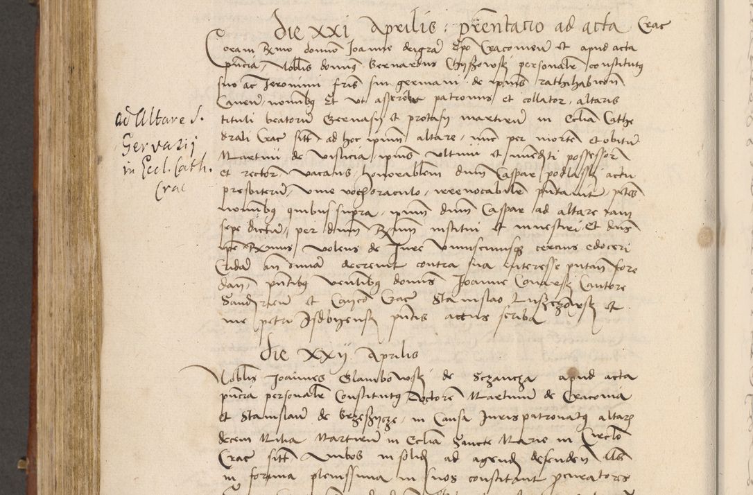 Zdjęcie nr 581 dla obiektu archiwalnego: Volumen I-mum actorum R. D. Joannis Konarski, episcopi Cracoviensis ab an D. 1503 ad annum 1514 inclusive acticata et registata, quorum indicem in dine voluminis videre est.
