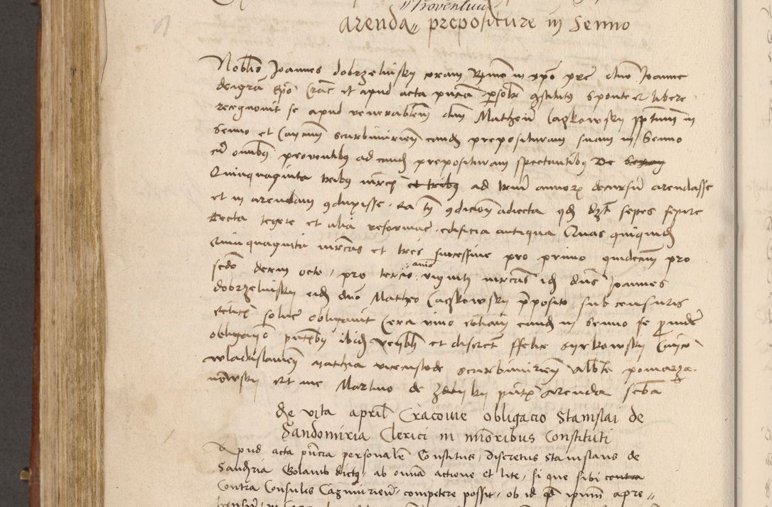 Zdjęcie nr 577 dla obiektu archiwalnego: Volumen I-mum actorum R. D. Joannis Konarski, episcopi Cracoviensis ab an D. 1503 ad annum 1514 inclusive acticata et registata, quorum indicem in dine voluminis videre est.