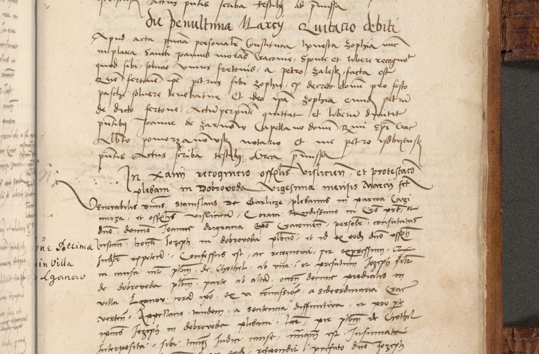 Zdjęcie nr 574 dla obiektu archiwalnego: Volumen I-mum actorum R. D. Joannis Konarski, episcopi Cracoviensis ab an D. 1503 ad annum 1514 inclusive acticata et registata, quorum indicem in dine voluminis videre est.