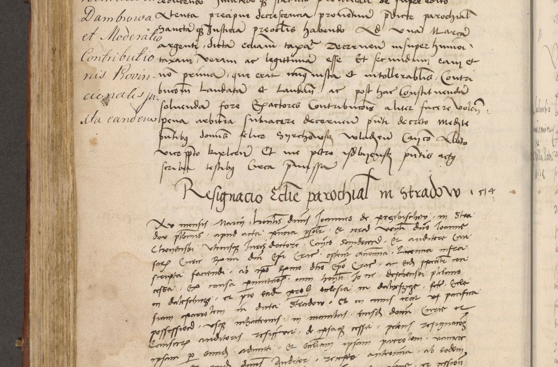 Zdjęcie nr 571 dla obiektu archiwalnego: Volumen I-mum actorum R. D. Joannis Konarski, episcopi Cracoviensis ab an D. 1503 ad annum 1514 inclusive acticata et registata, quorum indicem in dine voluminis videre est.