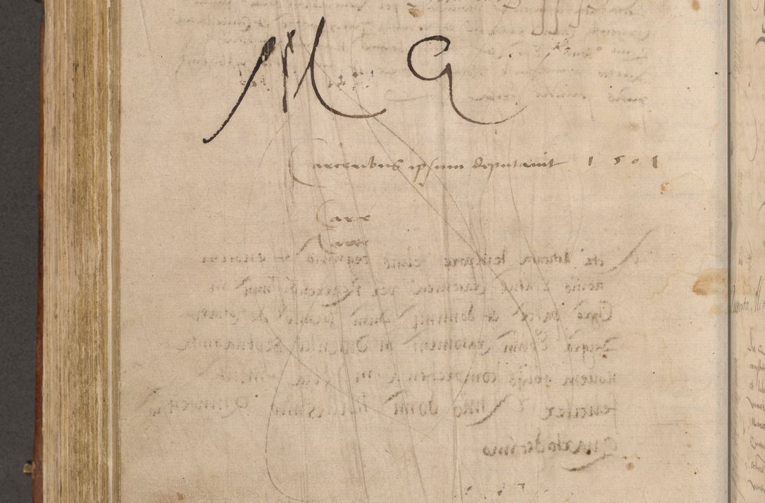 Zdjęcie nr 567 dla obiektu archiwalnego: Volumen I-mum actorum R. D. Joannis Konarski, episcopi Cracoviensis ab an D. 1503 ad annum 1514 inclusive acticata et registata, quorum indicem in dine voluminis videre est.