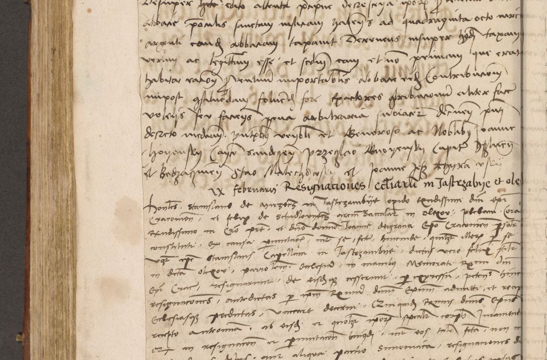 Zdjęcie nr 569 dla obiektu archiwalnego: Volumen I-mum actorum R. D. Joannis Konarski, episcopi Cracoviensis ab an D. 1503 ad annum 1514 inclusive acticata et registata, quorum indicem in dine voluminis videre est.