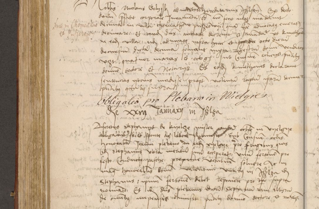 Zdjęcie nr 563 dla obiektu archiwalnego: Volumen I-mum actorum R. D. Joannis Konarski, episcopi Cracoviensis ab an D. 1503 ad annum 1514 inclusive acticata et registata, quorum indicem in dine voluminis videre est.
