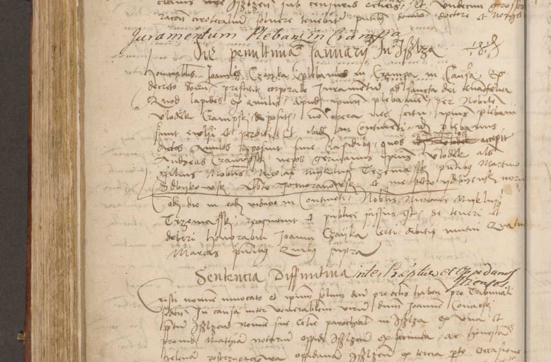 Zdjęcie nr 565 dla obiektu archiwalnego: Volumen I-mum actorum R. D. Joannis Konarski, episcopi Cracoviensis ab an D. 1503 ad annum 1514 inclusive acticata et registata, quorum indicem in dine voluminis videre est.