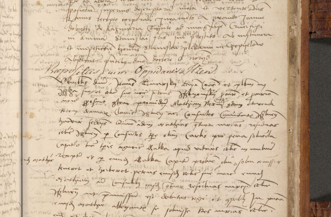Zdjęcie nr 564 dla obiektu archiwalnego: Volumen I-mum actorum R. D. Joannis Konarski, episcopi Cracoviensis ab an D. 1503 ad annum 1514 inclusive acticata et registata, quorum indicem in dine voluminis videre est.