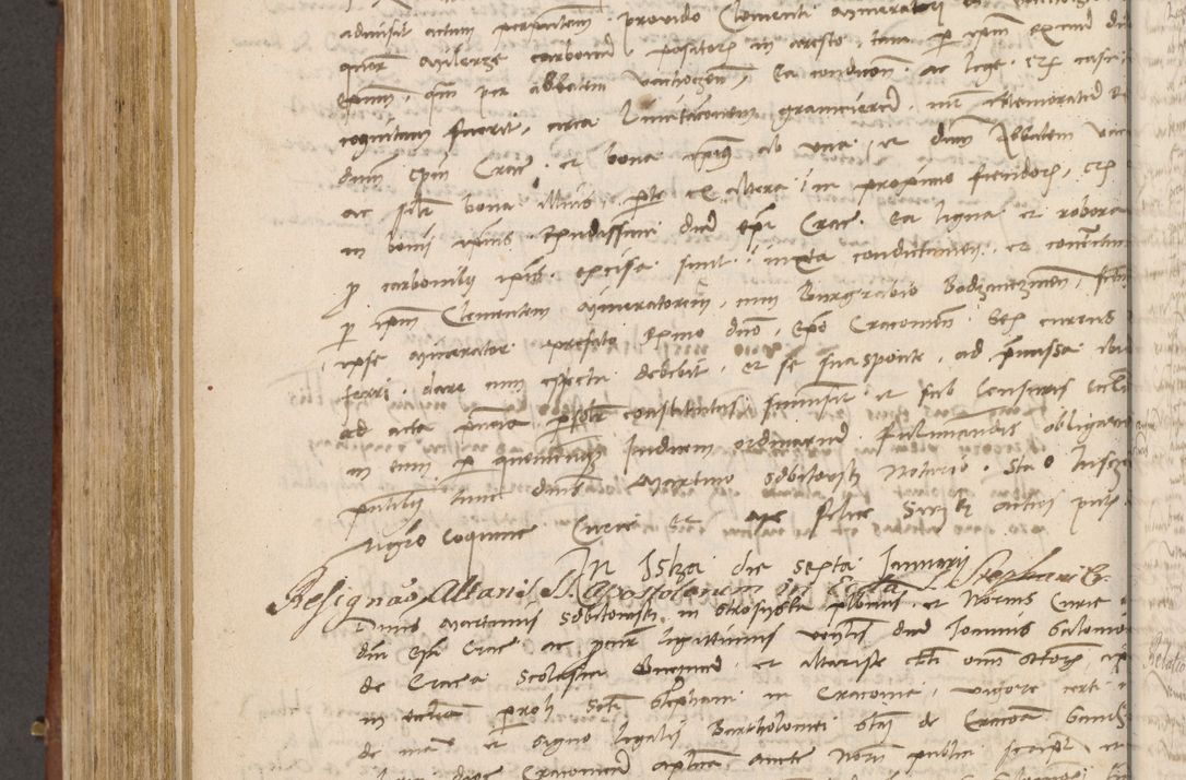 Zdjęcie nr 559 dla obiektu archiwalnego: Volumen I-mum actorum R. D. Joannis Konarski, episcopi Cracoviensis ab an D. 1503 ad annum 1514 inclusive acticata et registata, quorum indicem in dine voluminis videre est.