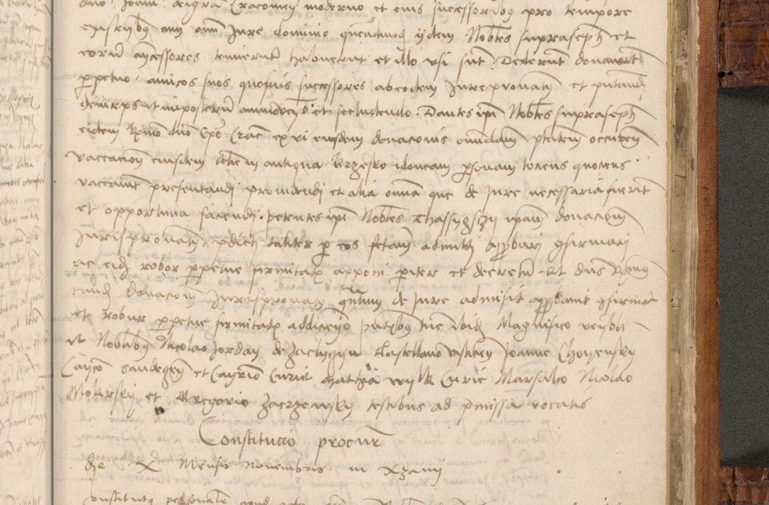 Zdjęcie nr 552 dla obiektu archiwalnego: Volumen I-mum actorum R. D. Joannis Konarski, episcopi Cracoviensis ab an D. 1503 ad annum 1514 inclusive acticata et registata, quorum indicem in dine voluminis videre est.