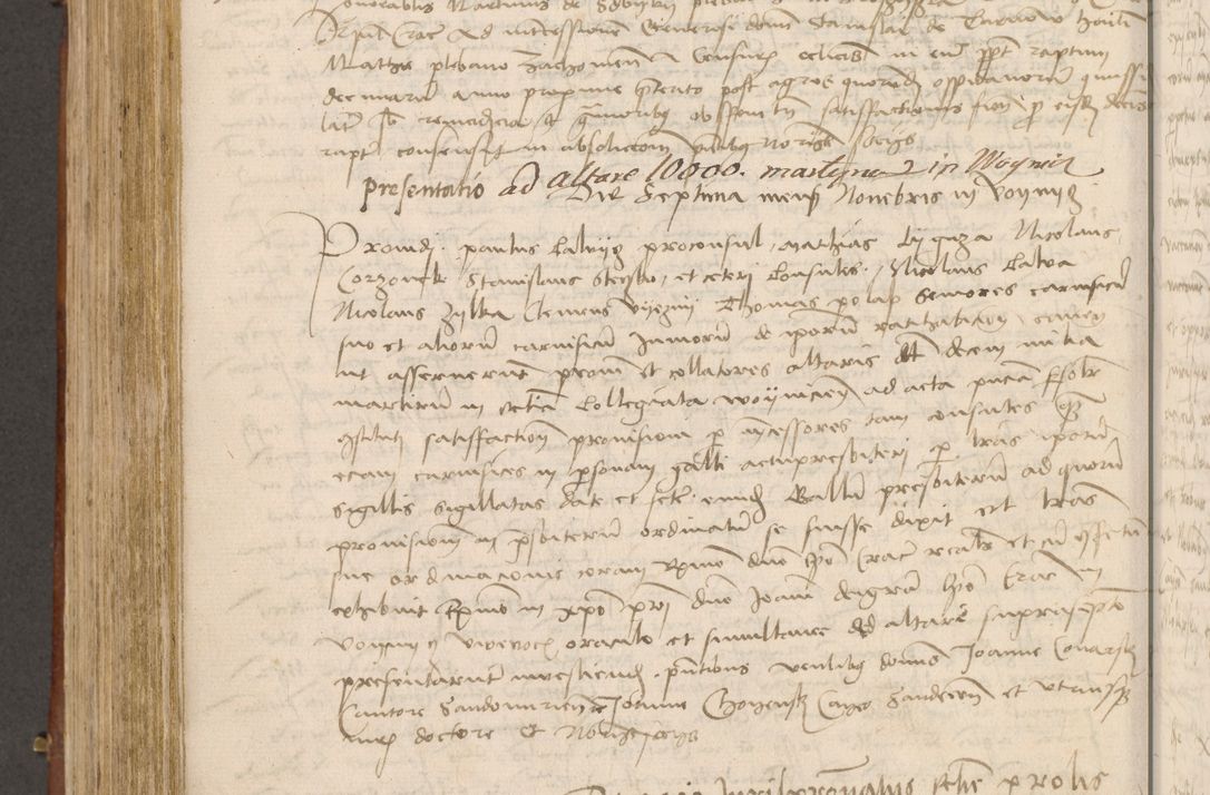 Zdjęcie nr 551 dla obiektu archiwalnego: Volumen I-mum actorum R. D. Joannis Konarski, episcopi Cracoviensis ab an D. 1503 ad annum 1514 inclusive acticata et registata, quorum indicem in dine voluminis videre est.