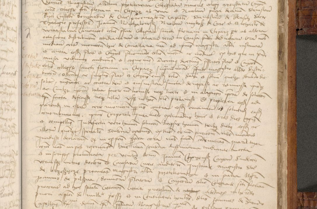 Zdjęcie nr 550 dla obiektu archiwalnego: Volumen I-mum actorum R. D. Joannis Konarski, episcopi Cracoviensis ab an D. 1503 ad annum 1514 inclusive acticata et registata, quorum indicem in dine voluminis videre est.