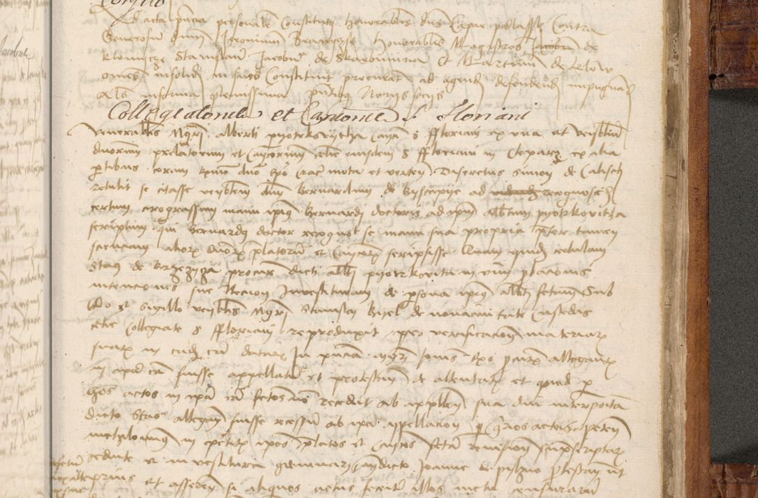 Zdjęcie nr 548 dla obiektu archiwalnego: Volumen I-mum actorum R. D. Joannis Konarski, episcopi Cracoviensis ab an D. 1503 ad annum 1514 inclusive acticata et registata, quorum indicem in dine voluminis videre est.