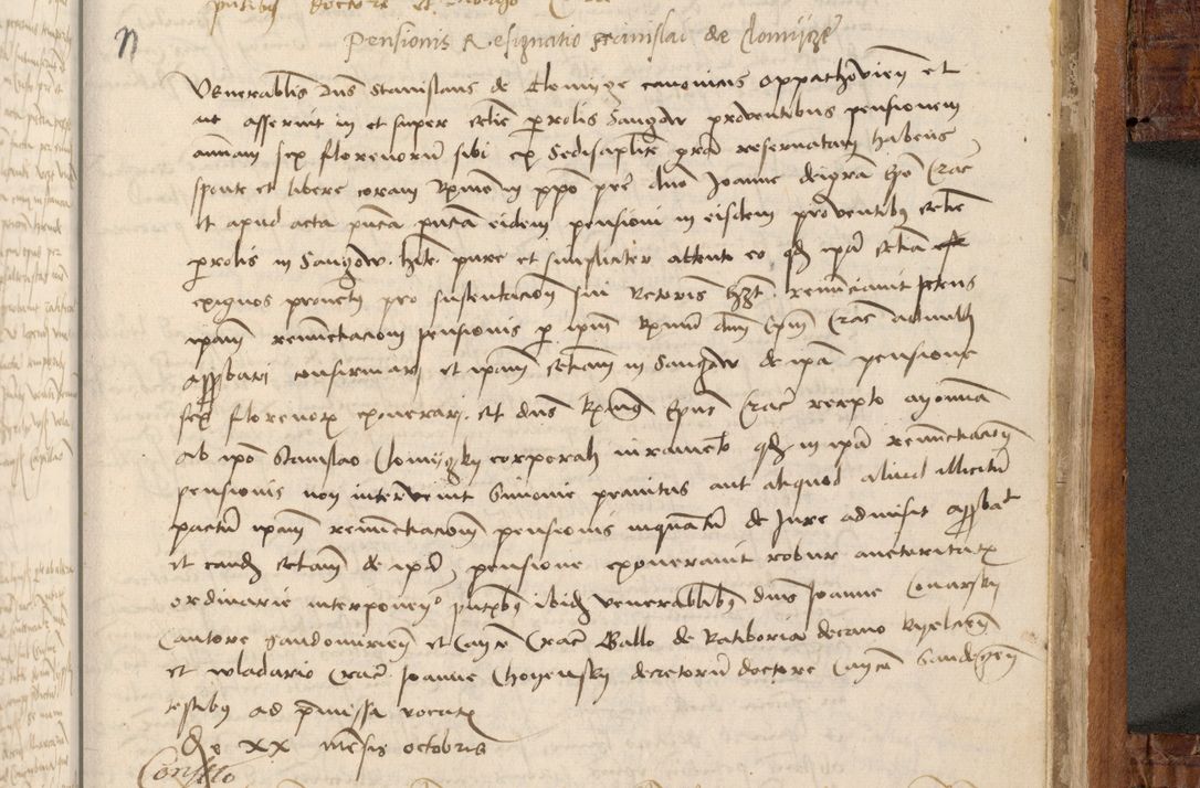 Zdjęcie nr 542 dla obiektu archiwalnego: Volumen I-mum actorum R. D. Joannis Konarski, episcopi Cracoviensis ab an D. 1503 ad annum 1514 inclusive acticata et registata, quorum indicem in dine voluminis videre est.