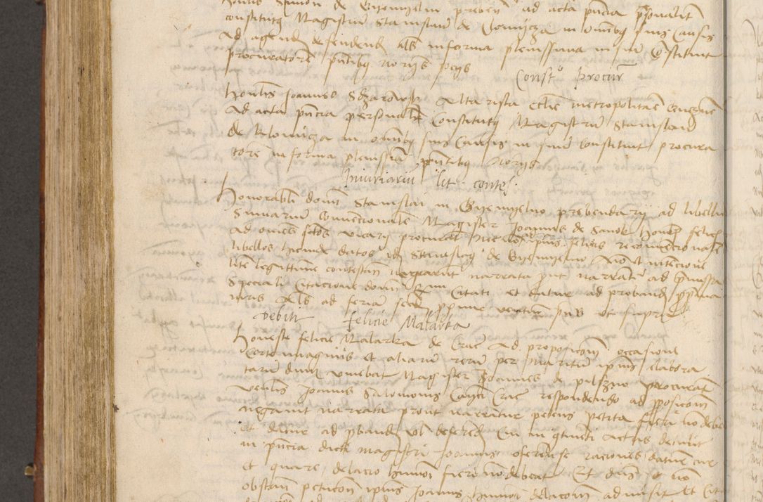 Zdjęcie nr 543 dla obiektu archiwalnego: Volumen I-mum actorum R. D. Joannis Konarski, episcopi Cracoviensis ab an D. 1503 ad annum 1514 inclusive acticata et registata, quorum indicem in dine voluminis videre est.