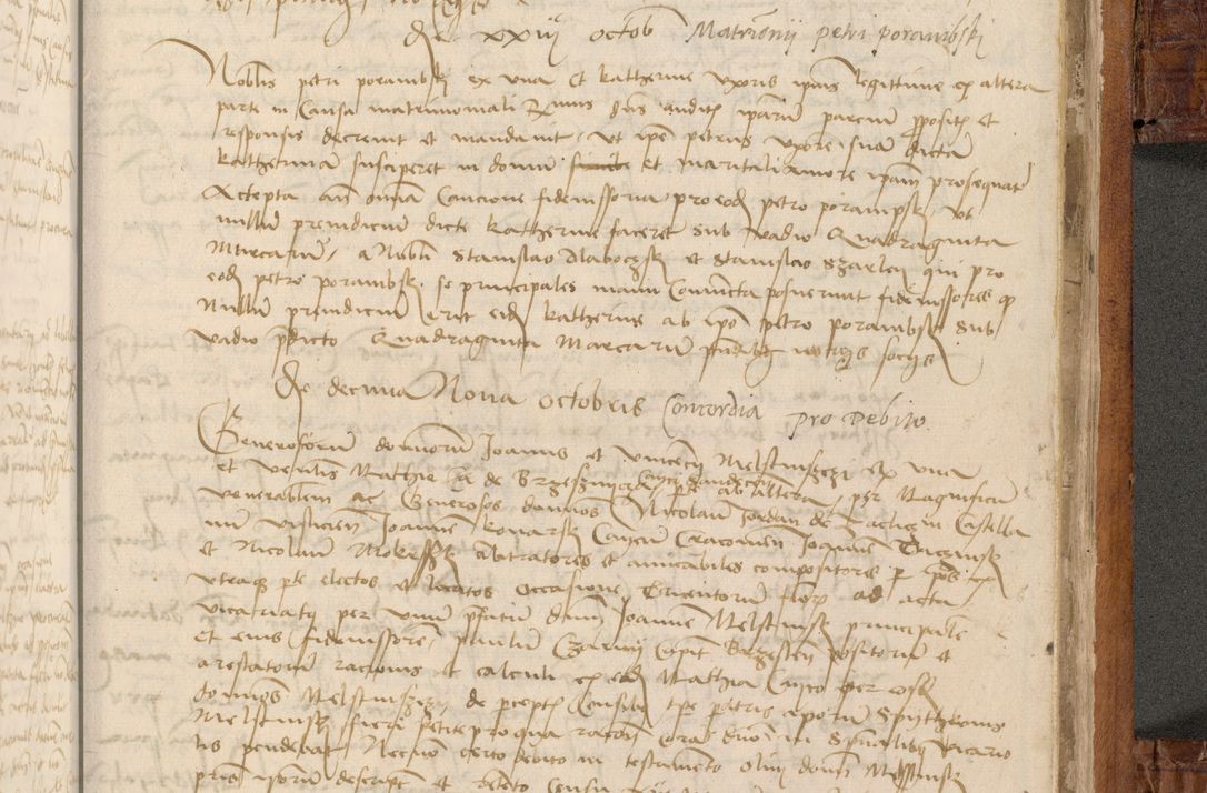 Zdjęcie nr 544 dla obiektu archiwalnego: Volumen I-mum actorum R. D. Joannis Konarski, episcopi Cracoviensis ab an D. 1503 ad annum 1514 inclusive acticata et registata, quorum indicem in dine voluminis videre est.