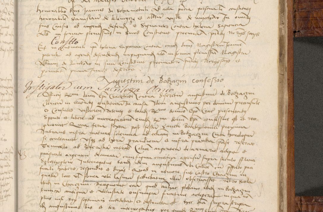 Zdjęcie nr 538 dla obiektu archiwalnego: Volumen I-mum actorum R. D. Joannis Konarski, episcopi Cracoviensis ab an D. 1503 ad annum 1514 inclusive acticata et registata, quorum indicem in dine voluminis videre est.