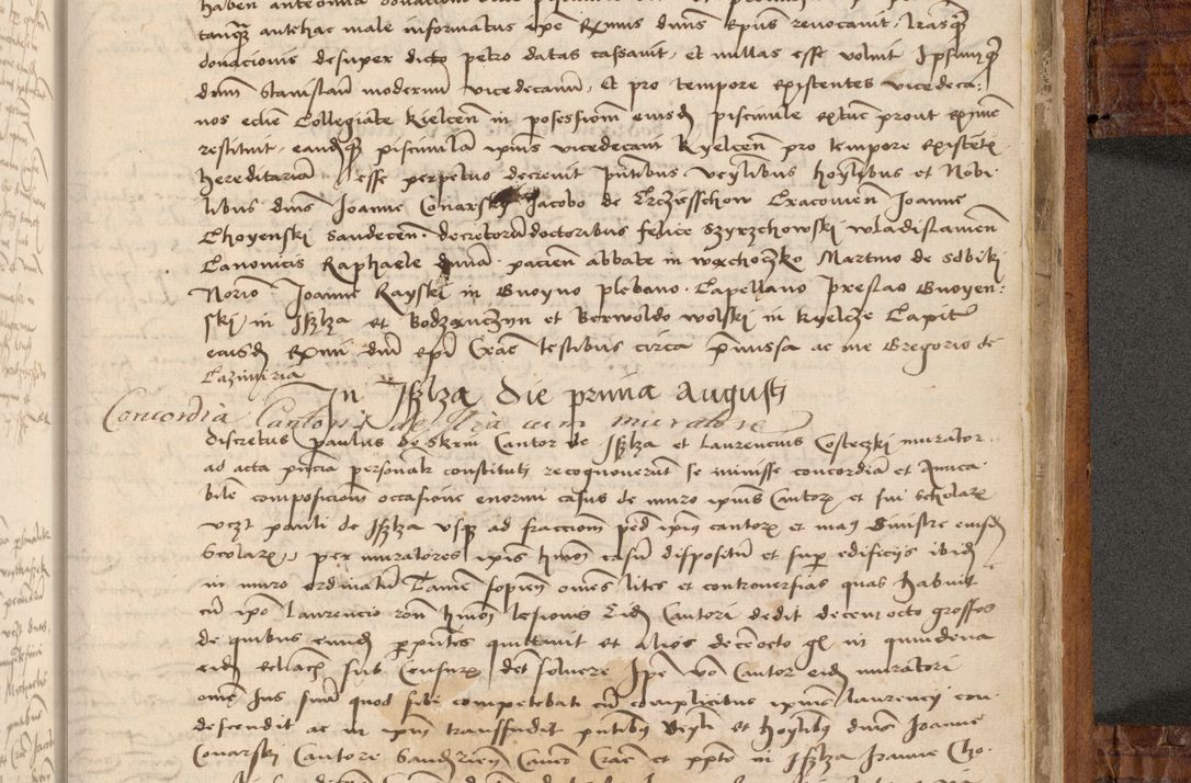 Zdjęcie nr 528 dla obiektu archiwalnego: Volumen I-mum actorum R. D. Joannis Konarski, episcopi Cracoviensis ab an D. 1503 ad annum 1514 inclusive acticata et registata, quorum indicem in dine voluminis videre est.