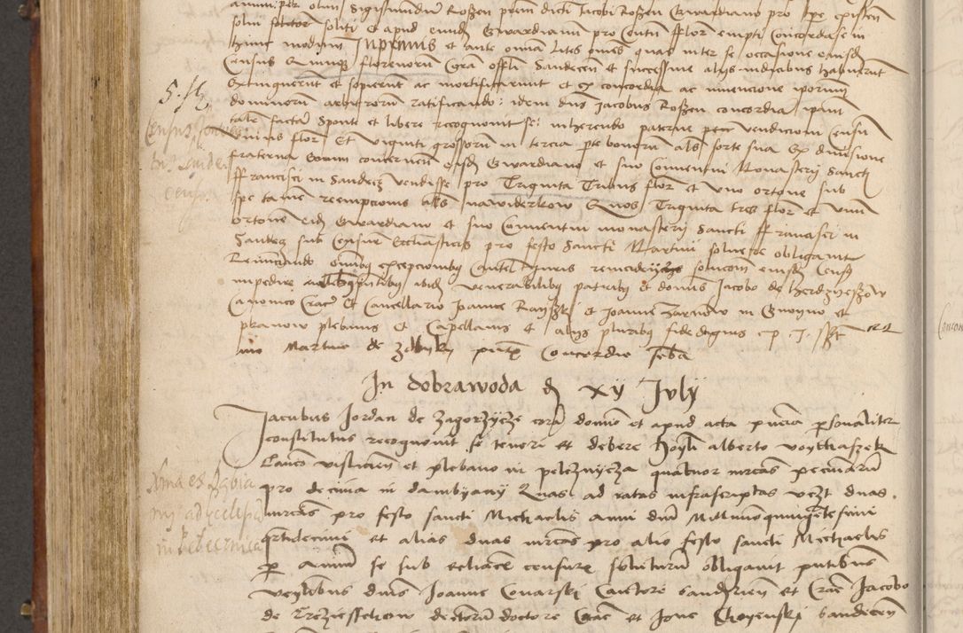 Zdjęcie nr 527 dla obiektu archiwalnego: Volumen I-mum actorum R. D. Joannis Konarski, episcopi Cracoviensis ab an D. 1503 ad annum 1514 inclusive acticata et registata, quorum indicem in dine voluminis videre est.