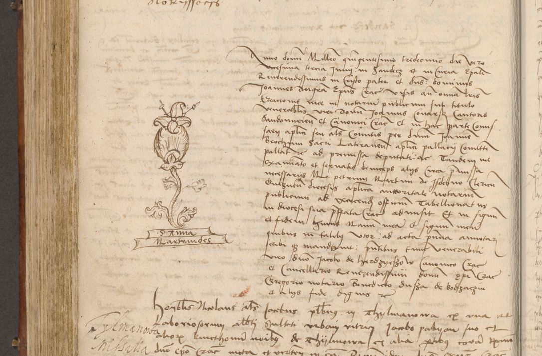 Zdjęcie nr 525 dla obiektu archiwalnego: Volumen I-mum actorum R. D. Joannis Konarski, episcopi Cracoviensis ab an D. 1503 ad annum 1514 inclusive acticata et registata, quorum indicem in dine voluminis videre est.