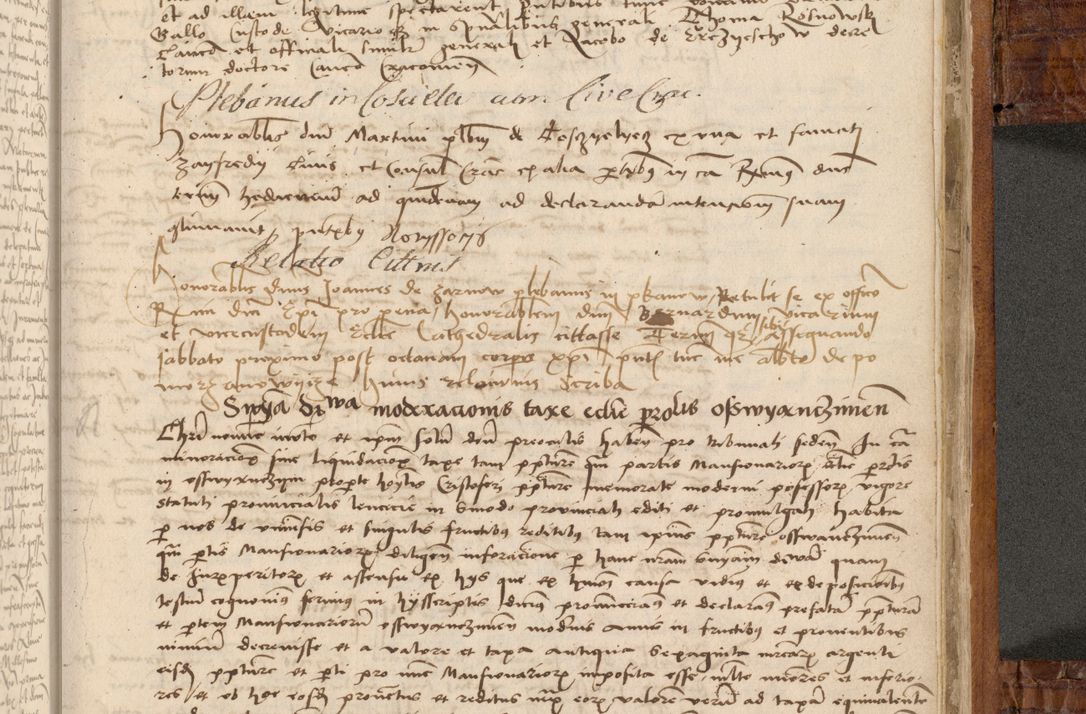 Zdjęcie nr 522 dla obiektu archiwalnego: Volumen I-mum actorum R. D. Joannis Konarski, episcopi Cracoviensis ab an D. 1503 ad annum 1514 inclusive acticata et registata, quorum indicem in dine voluminis videre est.