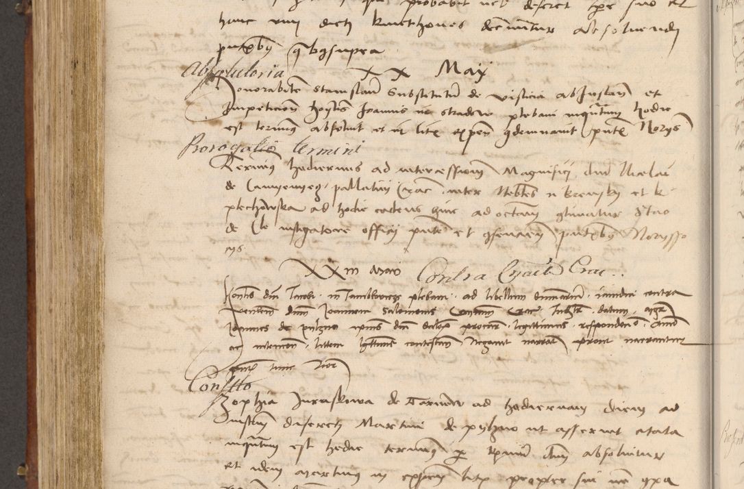 Zdjęcie nr 517 dla obiektu archiwalnego: Volumen I-mum actorum R. D. Joannis Konarski, episcopi Cracoviensis ab an D. 1503 ad annum 1514 inclusive acticata et registata, quorum indicem in dine voluminis videre est.