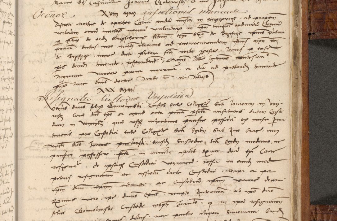 Zdjęcie nr 516 dla obiektu archiwalnego: Volumen I-mum actorum R. D. Joannis Konarski, episcopi Cracoviensis ab an D. 1503 ad annum 1514 inclusive acticata et registata, quorum indicem in dine voluminis videre est.