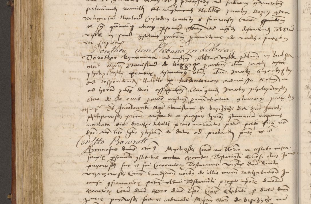 Zdjęcie nr 515 dla obiektu archiwalnego: Volumen I-mum actorum R. D. Joannis Konarski, episcopi Cracoviensis ab an D. 1503 ad annum 1514 inclusive acticata et registata, quorum indicem in dine voluminis videre est.
