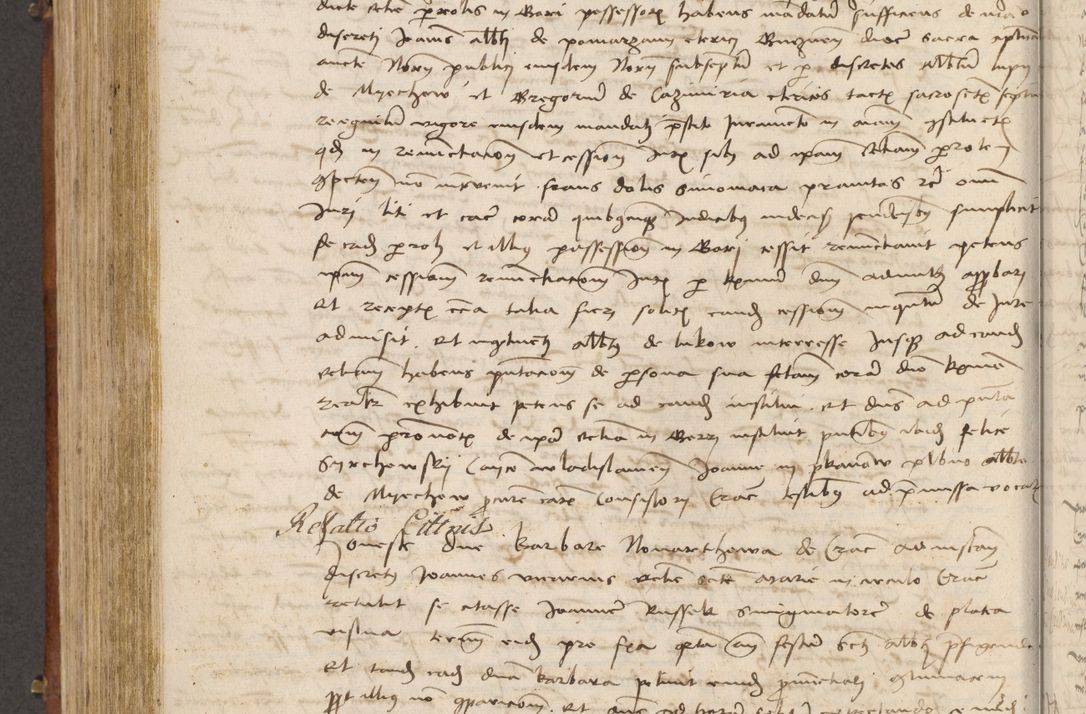 Zdjęcie nr 509 dla obiektu archiwalnego: Volumen I-mum actorum R. D. Joannis Konarski, episcopi Cracoviensis ab an D. 1503 ad annum 1514 inclusive acticata et registata, quorum indicem in dine voluminis videre est.