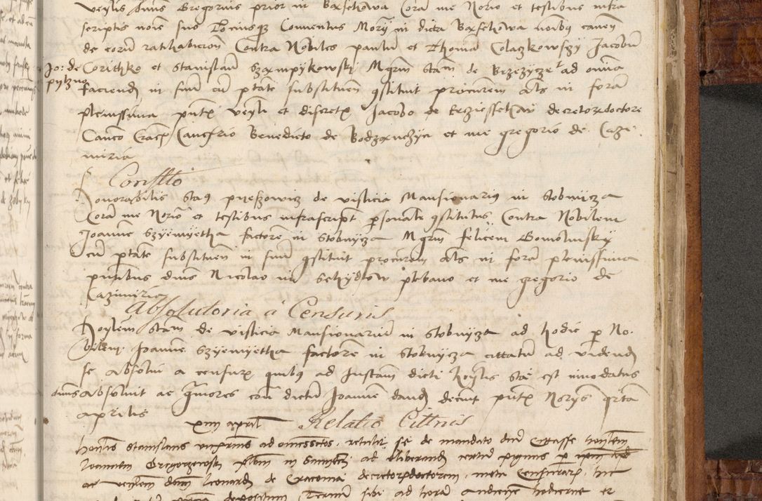 Zdjęcie nr 506 dla obiektu archiwalnego: Volumen I-mum actorum R. D. Joannis Konarski, episcopi Cracoviensis ab an D. 1503 ad annum 1514 inclusive acticata et registata, quorum indicem in dine voluminis videre est.