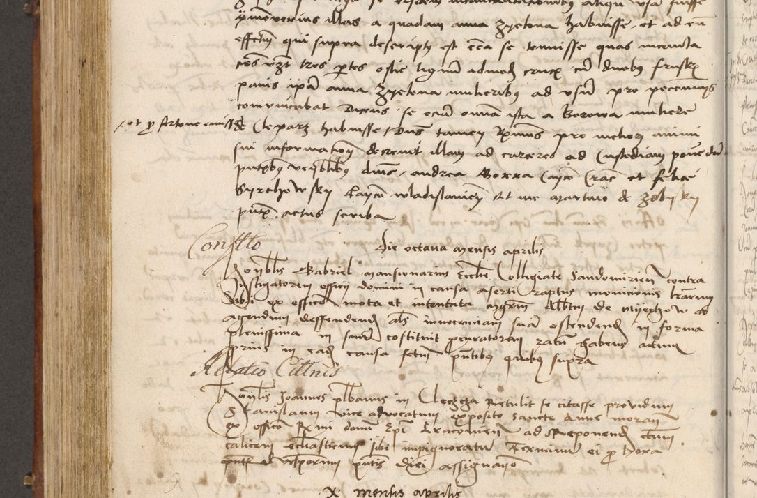 Zdjęcie nr 505 dla obiektu archiwalnego: Volumen I-mum actorum R. D. Joannis Konarski, episcopi Cracoviensis ab an D. 1503 ad annum 1514 inclusive acticata et registata, quorum indicem in dine voluminis videre est.