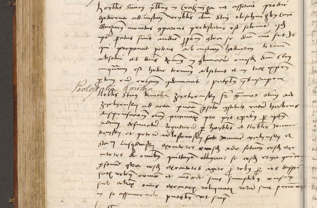 Zdjęcie nr 503 dla obiektu archiwalnego: Volumen I-mum actorum R. D. Joannis Konarski, episcopi Cracoviensis ab an D. 1503 ad annum 1514 inclusive acticata et registata, quorum indicem in dine voluminis videre est.