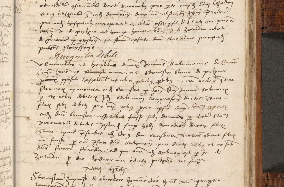 Zdjęcie nr 500 dla obiektu archiwalnego: Volumen I-mum actorum R. D. Joannis Konarski, episcopi Cracoviensis ab an D. 1503 ad annum 1514 inclusive acticata et registata, quorum indicem in dine voluminis videre est.