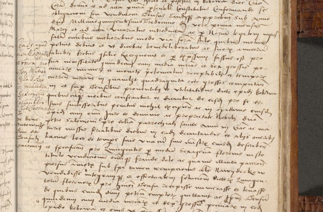 Zdjęcie nr 496 dla obiektu archiwalnego: Volumen I-mum actorum R. D. Joannis Konarski, episcopi Cracoviensis ab an D. 1503 ad annum 1514 inclusive acticata et registata, quorum indicem in dine voluminis videre est.
