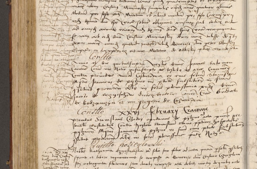 Zdjęcie nr 493 dla obiektu archiwalnego: Volumen I-mum actorum R. D. Joannis Konarski, episcopi Cracoviensis ab an D. 1503 ad annum 1514 inclusive acticata et registata, quorum indicem in dine voluminis videre est.