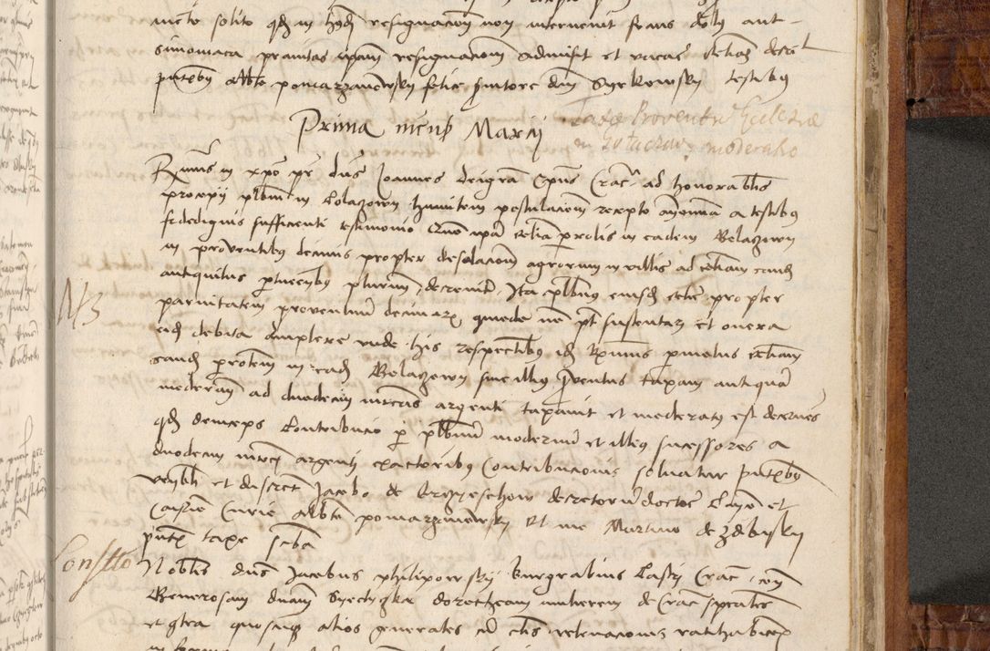 Zdjęcie nr 494 dla obiektu archiwalnego: Volumen I-mum actorum R. D. Joannis Konarski, episcopi Cracoviensis ab an D. 1503 ad annum 1514 inclusive acticata et registata, quorum indicem in dine voluminis videre est.