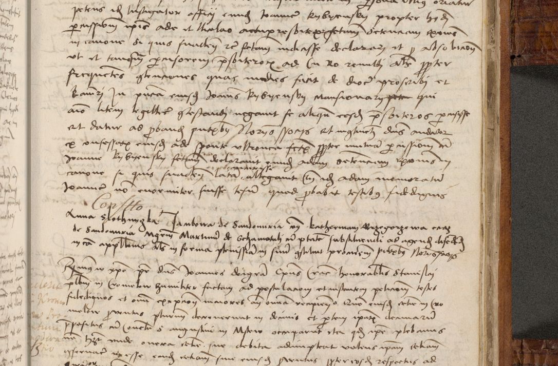 Zdjęcie nr 492 dla obiektu archiwalnego: Volumen I-mum actorum R. D. Joannis Konarski, episcopi Cracoviensis ab an D. 1503 ad annum 1514 inclusive acticata et registata, quorum indicem in dine voluminis videre est.