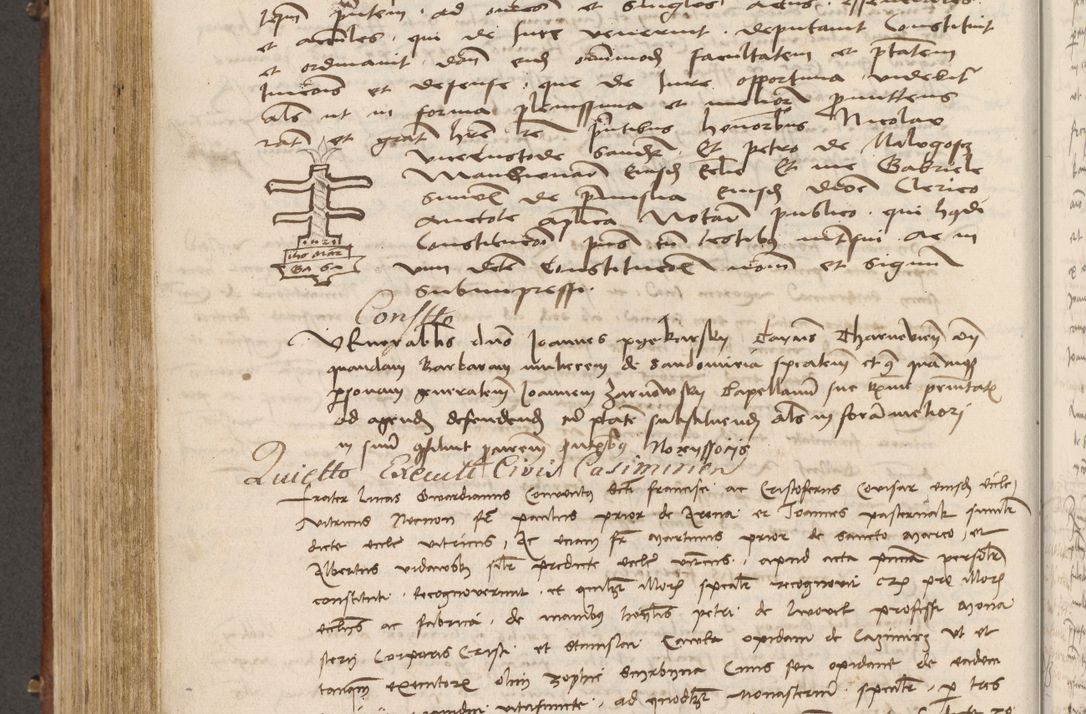 Zdjęcie nr 491 dla obiektu archiwalnego: Volumen I-mum actorum R. D. Joannis Konarski, episcopi Cracoviensis ab an D. 1503 ad annum 1514 inclusive acticata et registata, quorum indicem in dine voluminis videre est.