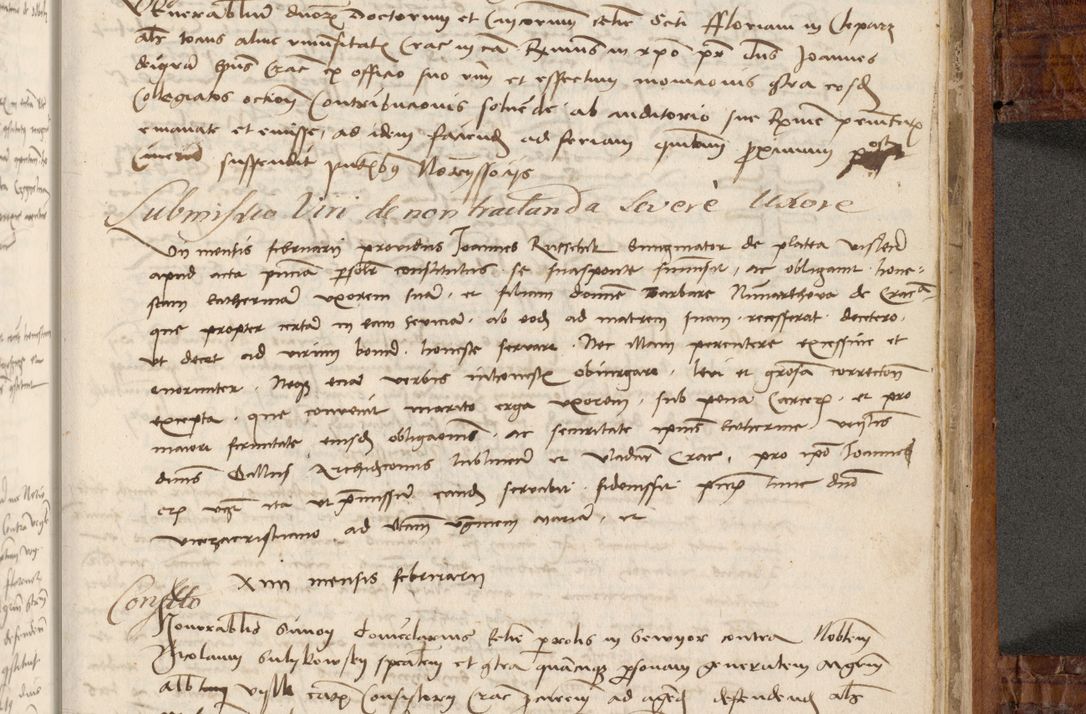 Zdjęcie nr 490 dla obiektu archiwalnego: Volumen I-mum actorum R. D. Joannis Konarski, episcopi Cracoviensis ab an D. 1503 ad annum 1514 inclusive acticata et registata, quorum indicem in dine voluminis videre est.
