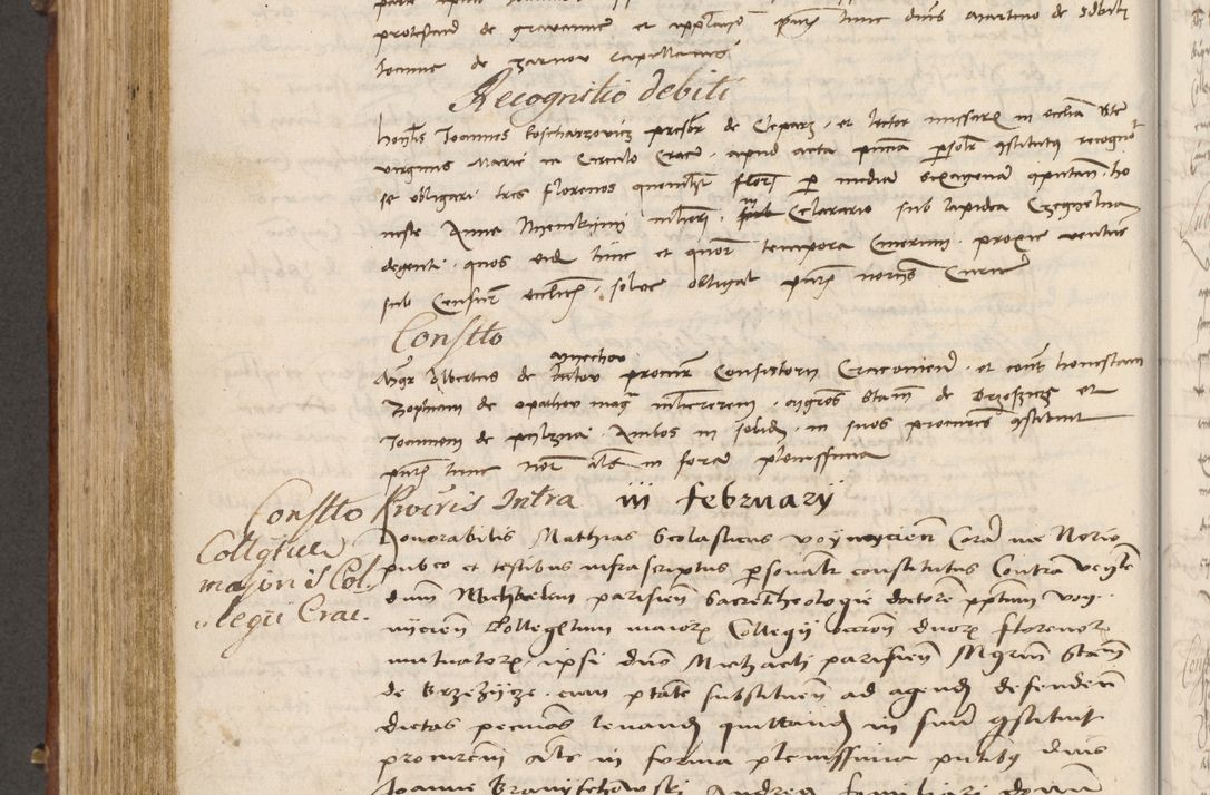 Zdjęcie nr 489 dla obiektu archiwalnego: Volumen I-mum actorum R. D. Joannis Konarski, episcopi Cracoviensis ab an D. 1503 ad annum 1514 inclusive acticata et registata, quorum indicem in dine voluminis videre est.