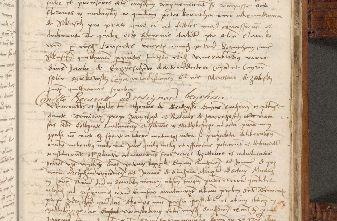 Zdjęcie nr 488 dla obiektu archiwalnego: Volumen I-mum actorum R. D. Joannis Konarski, episcopi Cracoviensis ab an D. 1503 ad annum 1514 inclusive acticata et registata, quorum indicem in dine voluminis videre est.