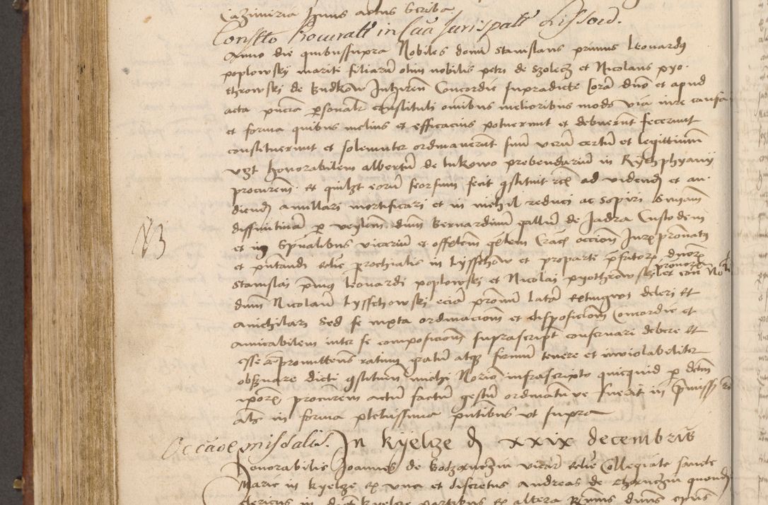Zdjęcie nr 481 dla obiektu archiwalnego: Volumen I-mum actorum R. D. Joannis Konarski, episcopi Cracoviensis ab an D. 1503 ad annum 1514 inclusive acticata et registata, quorum indicem in dine voluminis videre est.