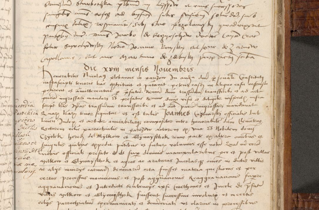 Zdjęcie nr 478 dla obiektu archiwalnego: Volumen I-mum actorum R. D. Joannis Konarski, episcopi Cracoviensis ab an D. 1503 ad annum 1514 inclusive acticata et registata, quorum indicem in dine voluminis videre est.