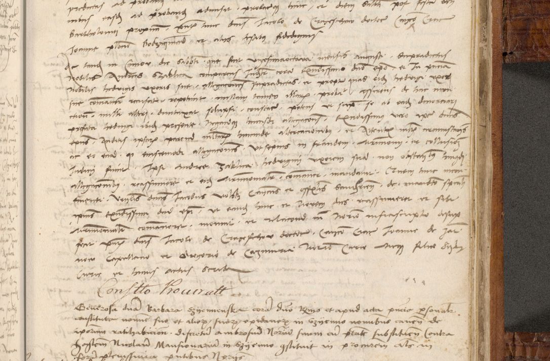 Zdjęcie nr 468 dla obiektu archiwalnego: Volumen I-mum actorum R. D. Joannis Konarski, episcopi Cracoviensis ab an D. 1503 ad annum 1514 inclusive acticata et registata, quorum indicem in dine voluminis videre est.