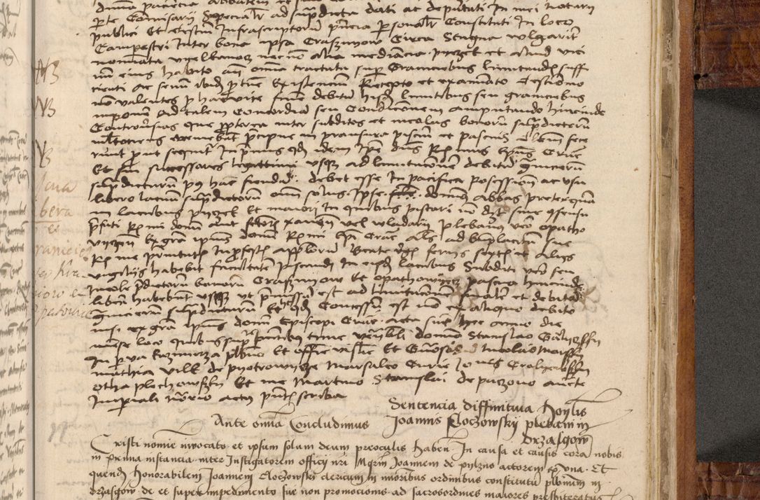 Zdjęcie nr 466 dla obiektu archiwalnego: Volumen I-mum actorum R. D. Joannis Konarski, episcopi Cracoviensis ab an D. 1503 ad annum 1514 inclusive acticata et registata, quorum indicem in dine voluminis videre est.