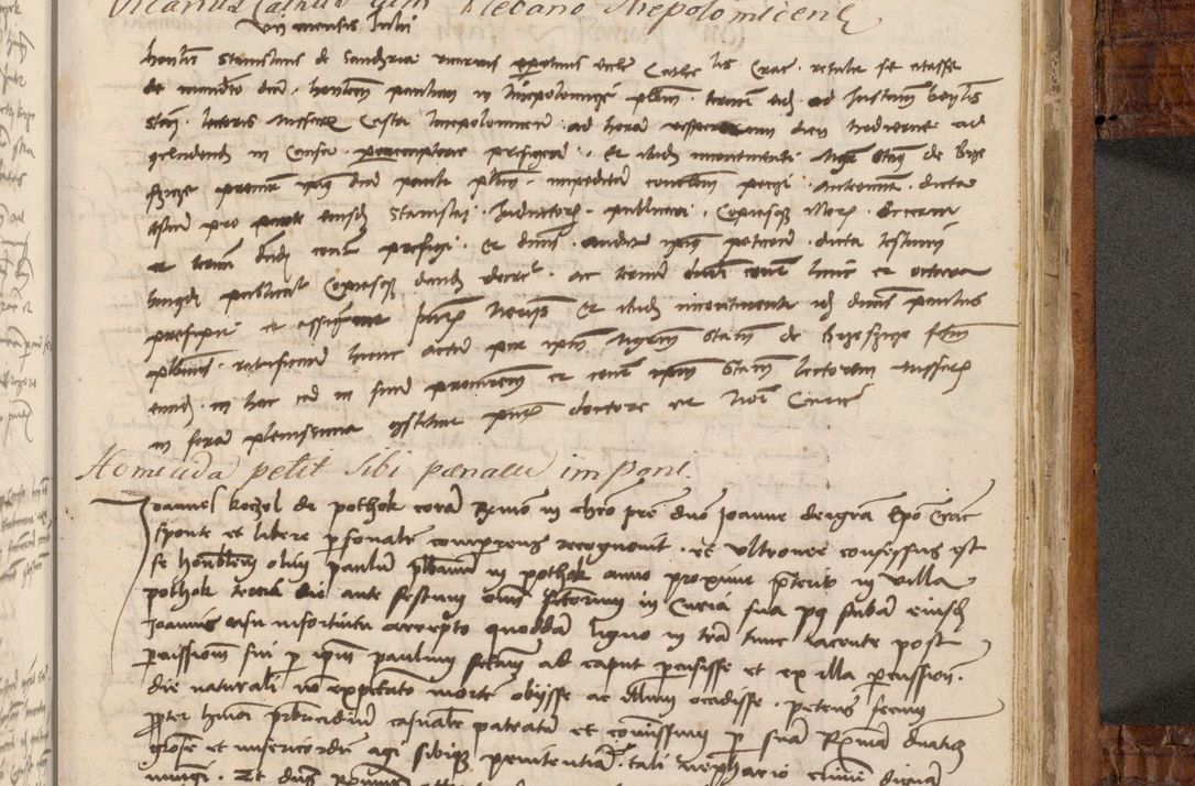 Zdjęcie nr 460 dla obiektu archiwalnego: Volumen I-mum actorum R. D. Joannis Konarski, episcopi Cracoviensis ab an D. 1503 ad annum 1514 inclusive acticata et registata, quorum indicem in dine voluminis videre est.