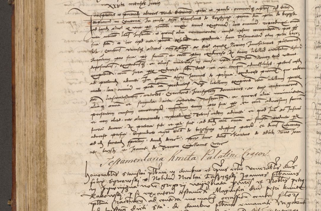 Zdjęcie nr 457 dla obiektu archiwalnego: Volumen I-mum actorum R. D. Joannis Konarski, episcopi Cracoviensis ab an D. 1503 ad annum 1514 inclusive acticata et registata, quorum indicem in dine voluminis videre est.