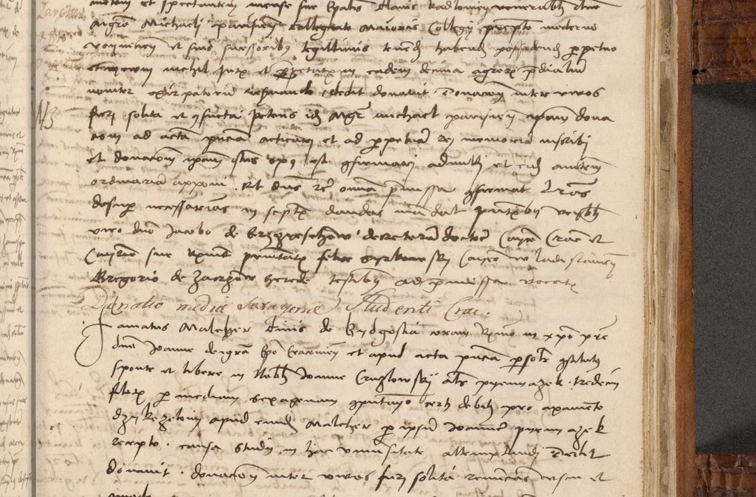 Zdjęcie nr 456 dla obiektu archiwalnego: Volumen I-mum actorum R. D. Joannis Konarski, episcopi Cracoviensis ab an D. 1503 ad annum 1514 inclusive acticata et registata, quorum indicem in dine voluminis videre est.