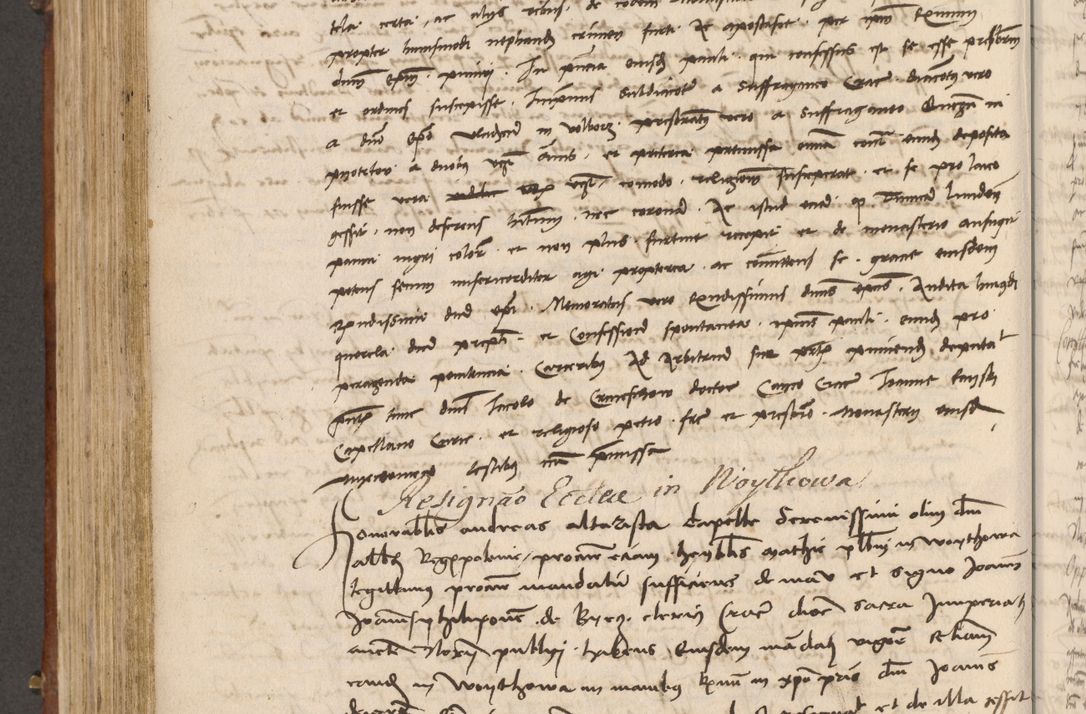 Zdjęcie nr 447 dla obiektu archiwalnego: Volumen I-mum actorum R. D. Joannis Konarski, episcopi Cracoviensis ab an D. 1503 ad annum 1514 inclusive acticata et registata, quorum indicem in dine voluminis videre est.