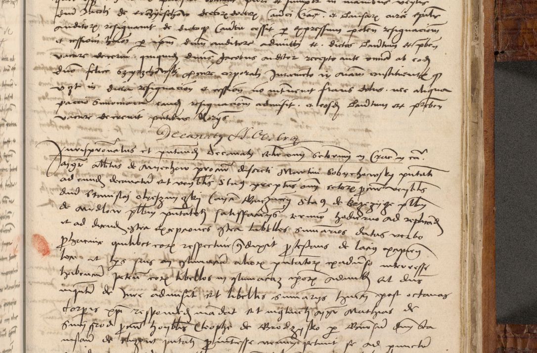 Zdjęcie nr 446 dla obiektu archiwalnego: Volumen I-mum actorum R. D. Joannis Konarski, episcopi Cracoviensis ab an D. 1503 ad annum 1514 inclusive acticata et registata, quorum indicem in dine voluminis videre est.