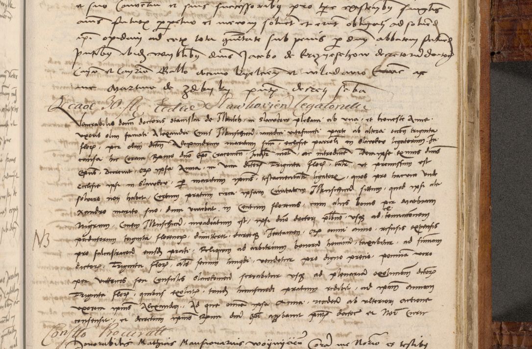 Zdjęcie nr 444 dla obiektu archiwalnego: Volumen I-mum actorum R. D. Joannis Konarski, episcopi Cracoviensis ab an D. 1503 ad annum 1514 inclusive acticata et registata, quorum indicem in dine voluminis videre est.
