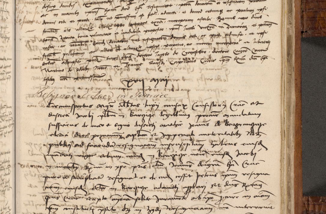 Zdjęcie nr 438 dla obiektu archiwalnego: Volumen I-mum actorum R. D. Joannis Konarski, episcopi Cracoviensis ab an D. 1503 ad annum 1514 inclusive acticata et registata, quorum indicem in dine voluminis videre est.