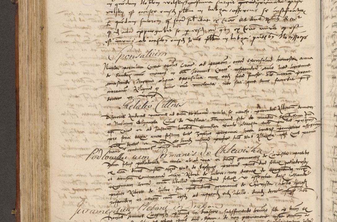 Zdjęcie nr 437 dla obiektu archiwalnego: Volumen I-mum actorum R. D. Joannis Konarski, episcopi Cracoviensis ab an D. 1503 ad annum 1514 inclusive acticata et registata, quorum indicem in dine voluminis videre est.